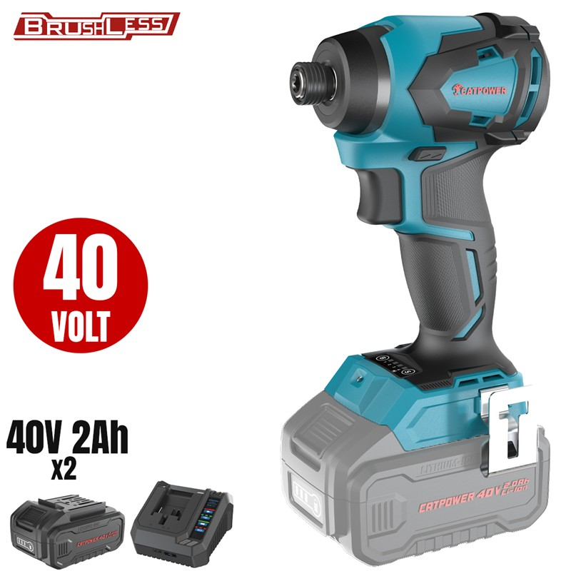 CATPOWER 4421 Kömürsüz Akülü Torklu Vidalama 40V Li-ion 2.0A