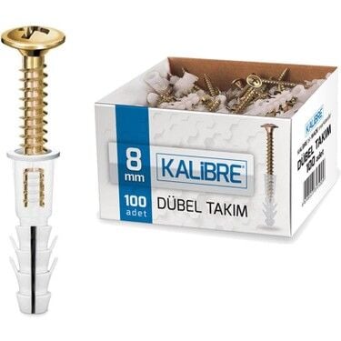 Made Kalibre Dübeli Takım (Kav-02 pul başlı) (100lü paket)
