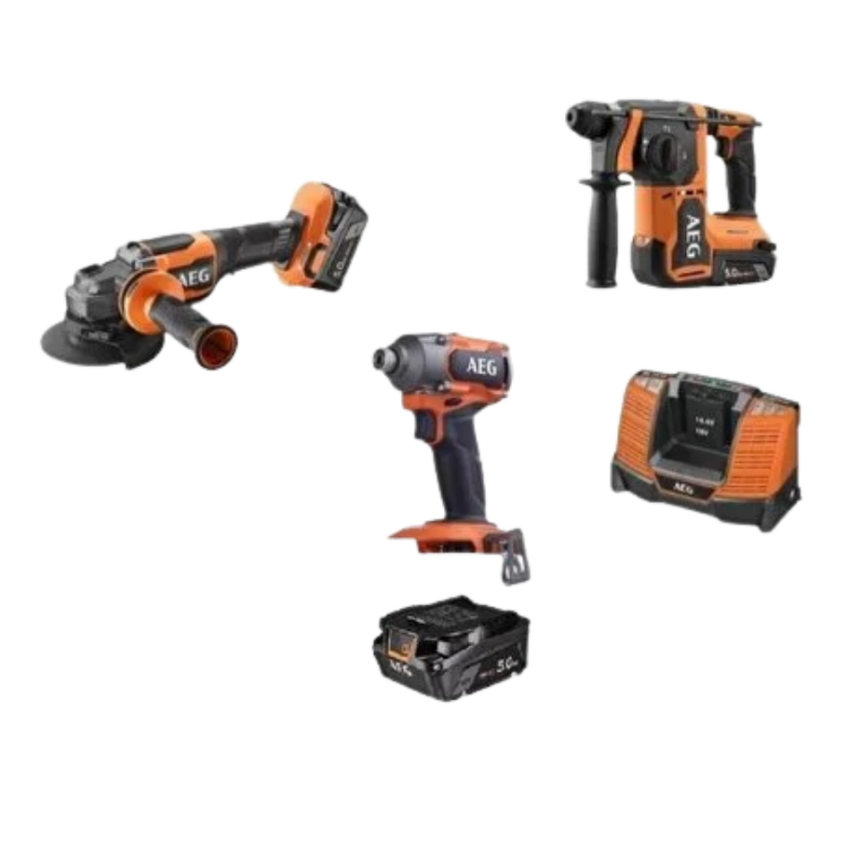 AEG 18V AKÜLÜ 3 LÜ SET