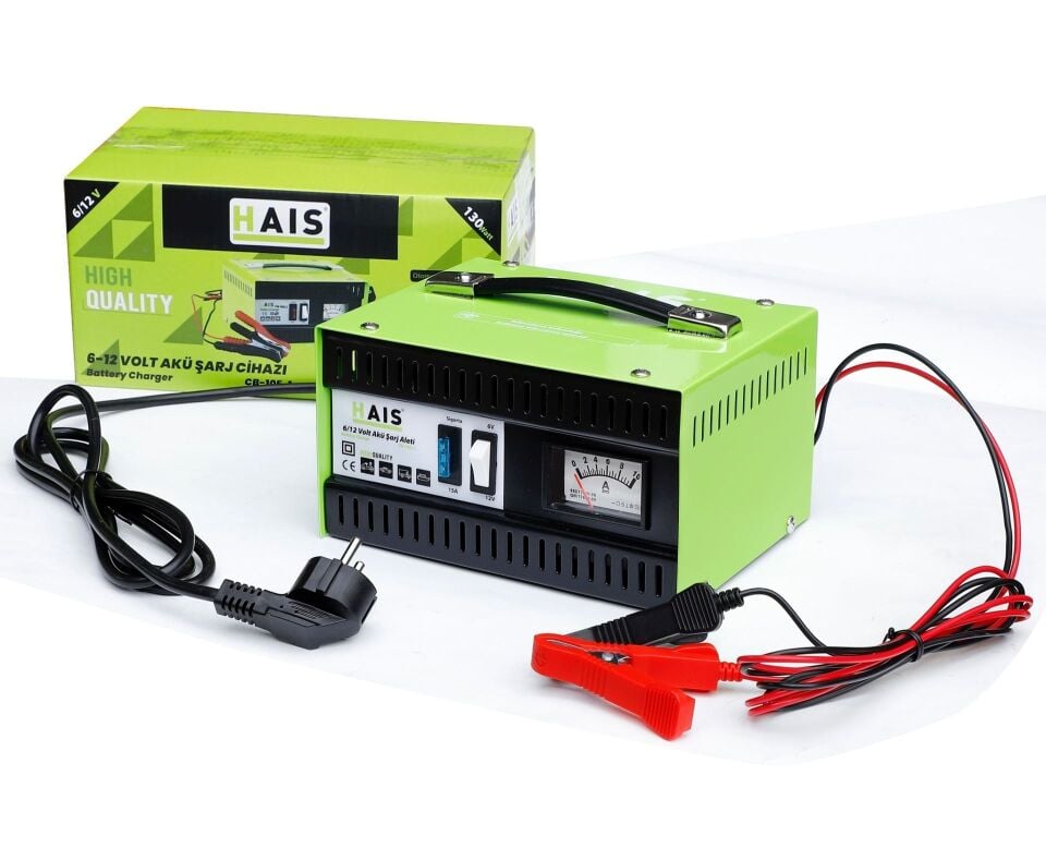 Hais 6 - 12 Volt Akü Şarj Cihazı