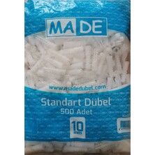 Made Plastik Dübel 500'lü Standart Seri 8 mm