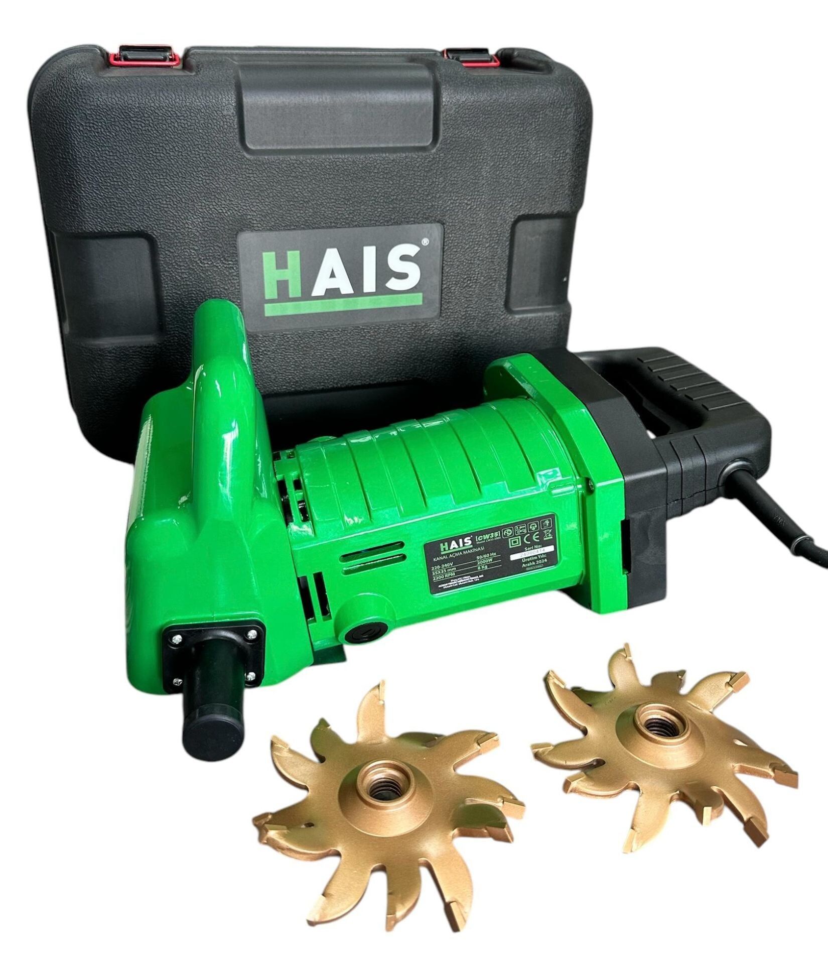Hais Kanal Açma Makinası 2000 Watt