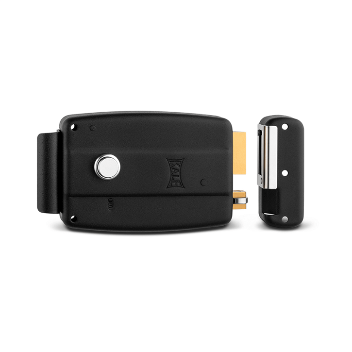 Kale 157EL Elektrikli Tirajlı Kilit Siyah 52MM