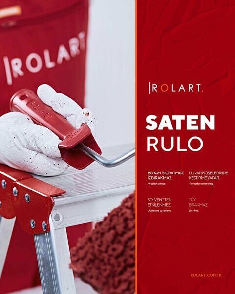 Rolart 1025 Saten Boya Rulosu 25 Cm