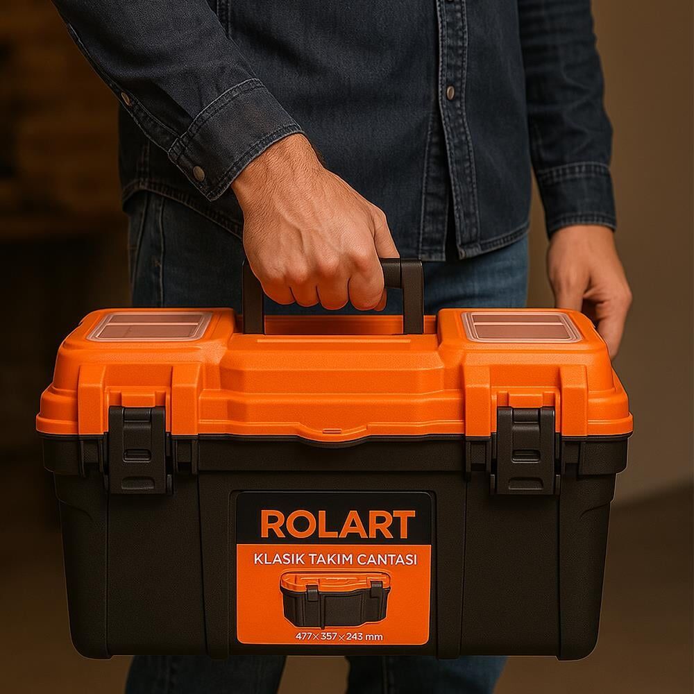 Rolart Pk-16 Takım Çantası Plasti̇k Ki̇li̇tli̇