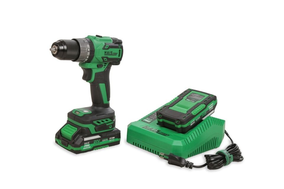 HAISPRO Profesyonel Darbeli Vidalama Matkap 21 V 2.0Ah Çift Akülü RB-DB2102