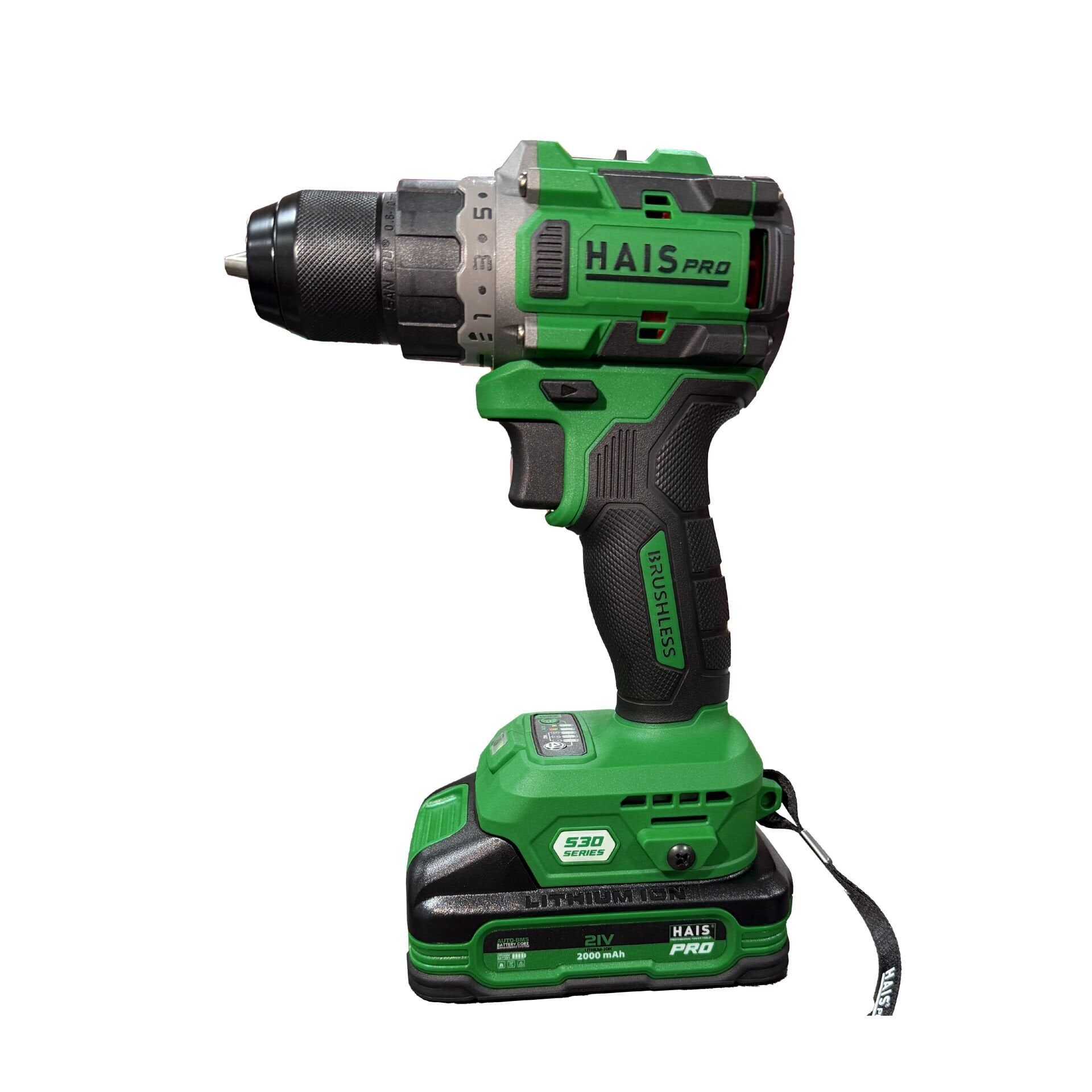 HAISPRO Profesyonel Vidalama Matkap 21V 2.0 Ah Çift Akülü RB-2201
