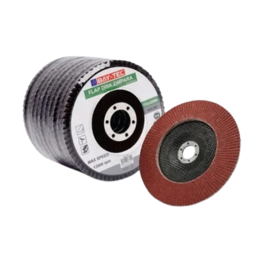 BAY-TEC MK0221 180x22 Flap Di̇sk Zımpara 60 kum