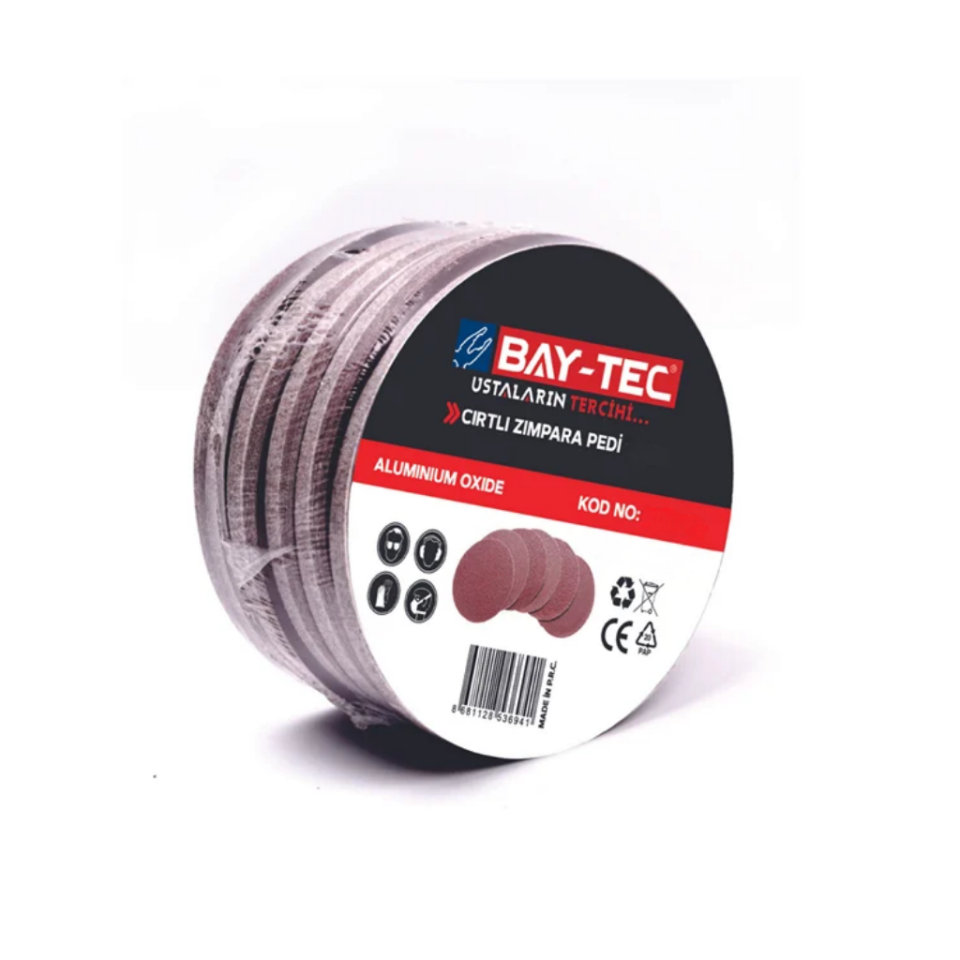 BAY-TEC MK0246 Cırtlı Zımpara 180 mm 40 kum