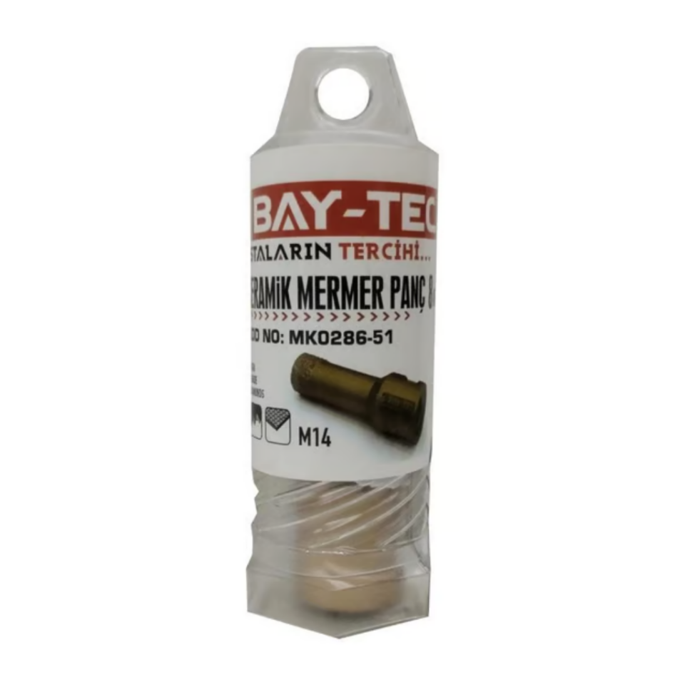 BAY-TEC MK0286-51 Serami̇k Mermer Panç 8 mm
